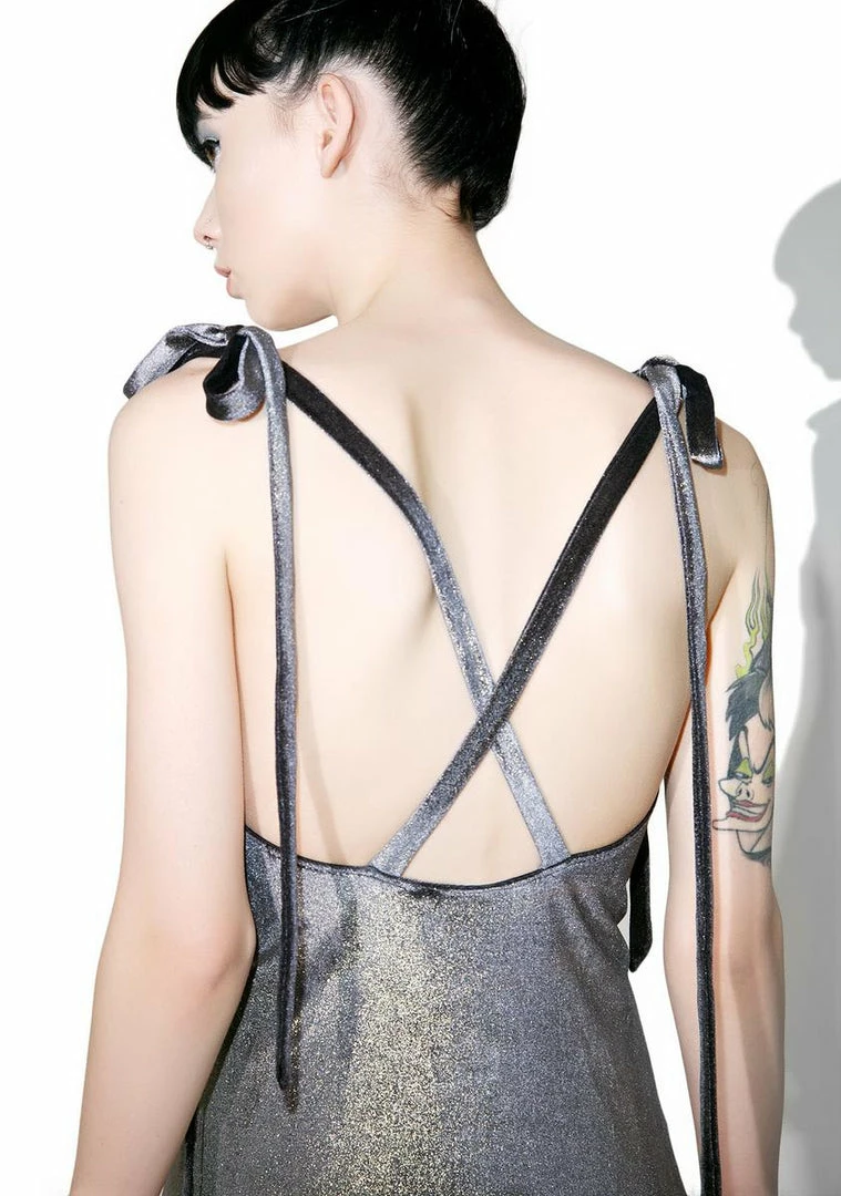 Cheap ๐ฅฐ Jaded London Foil Velvet Slip ๐ Dress ๐ 6 Jaded London Foil Velvet Slip Dress