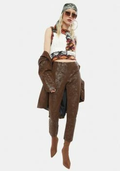 Jaded London Cut And Sew Knitted Vest Tops