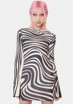 Jaded London Perceive Me Backless Dress Club Dresses