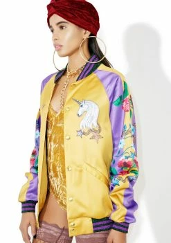 Jaded London Unicorn Souvenir Jacket Outerwear