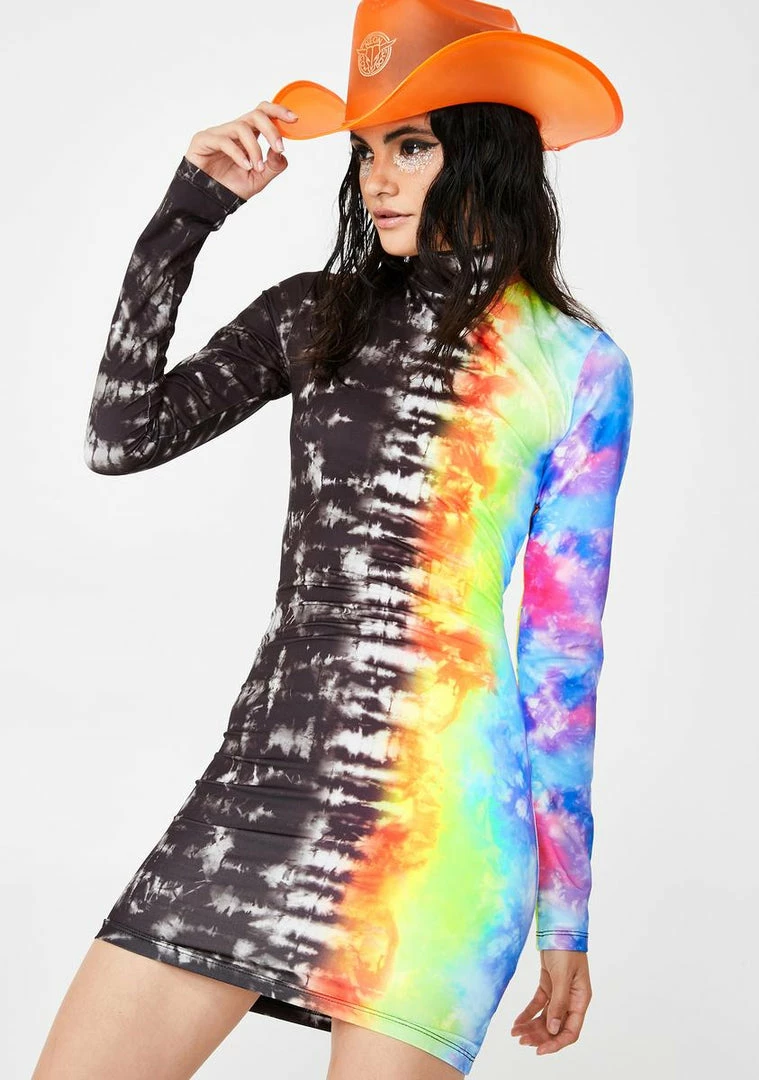 Coupon π Jaded London Tie Dye Print Long Sleeve π Dress π Dresses β¨ 4 Jaded London Tie Dye Print Long Sleeve Dress Dresses