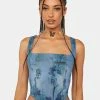 Cheapest 🎁 Jaded London La Rambla Denim Corset Corset Top 🔥 1 Jaded London La Rambla Denim Corset Corset Top