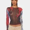 Best Sale ๐ Jaded London Tops Mirage Mesh Long Sleeve Top ๐คฉ 1 Jaded London Tops Mirage Mesh Long Sleeve Top