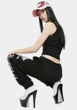 Flash Sale β¨ Jaded London Bottoms Ridin' Dirty Graffiti Print Cuffed Sweatpants π 9 Jaded London Bottoms Ridin' Dirty Graffiti Print Cuffed Sweatpants