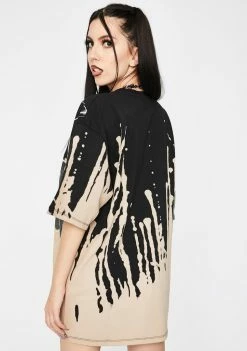 Jaded London Tops Eagle Oversized Rock Graphic Tee