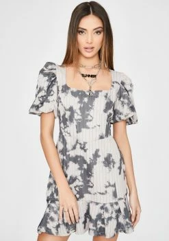 Jaded London Dresses Milkmaid Pinstripe Skater Dress