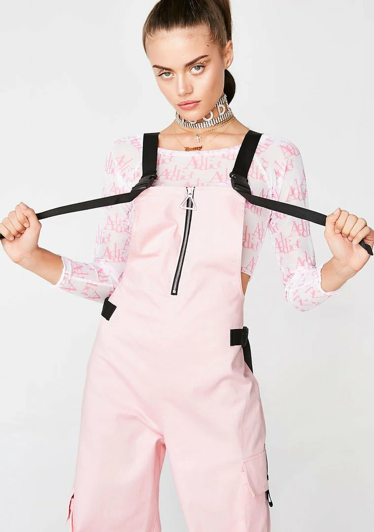 Buy ⭐ Jaded London Pink Cotton Twill Overalls Jumpsuits & Rompers ⭐ 5 Jaded London Pink Cotton Twill Overalls Jumpsuits & Rompers