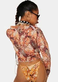 Best Pirce 🔔 Jaded London Willow Frill Beach Top 👗 Dress Blouses 😉 9 Jaded London Willow Frill Beach Top Dress Blouses