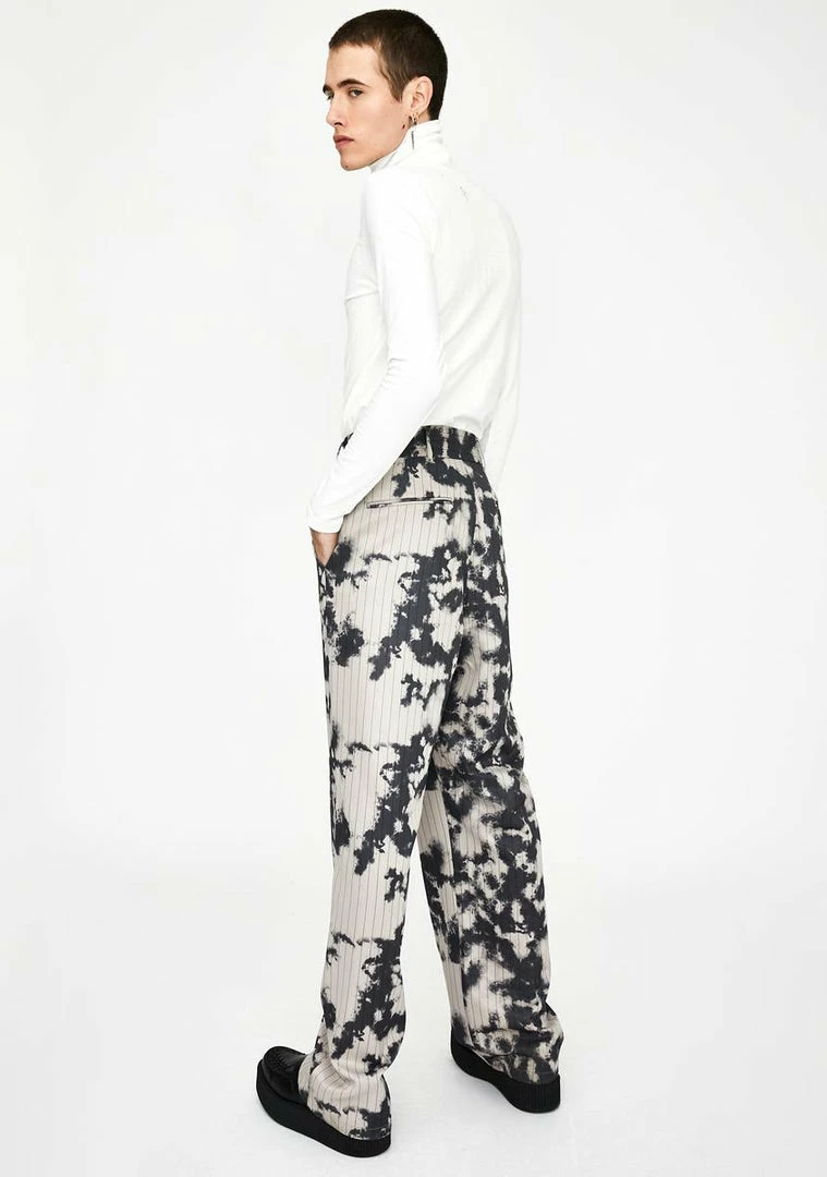 Hot Sale π Jaded London Bleach Pinstripe Relaxed Trousers Bottoms π 6 Jaded London Bleach Pinstripe Relaxed Trousers Bottoms