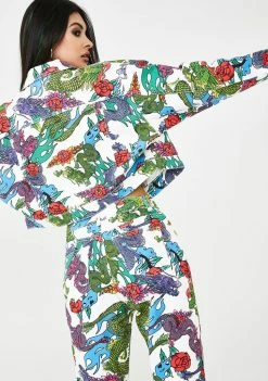 Top 10 ๐ Jaded London Outerwear White Dragon Print Denim Jacket โ 9 Jaded London Outerwear White Dragon Print Denim Jacket