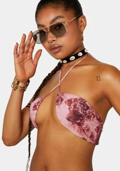 Jaded London Vintage Bandeau Bikini Top