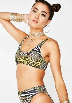 Jaded London Swim Crop Bikini Top