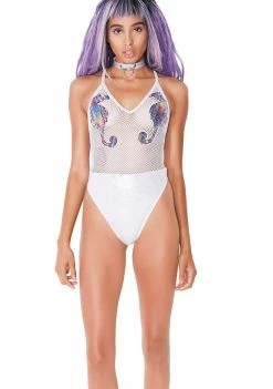 Jaded London Swim Seahorse One Piece