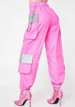 Jaded London Neon Reflectionz Cargo Pants