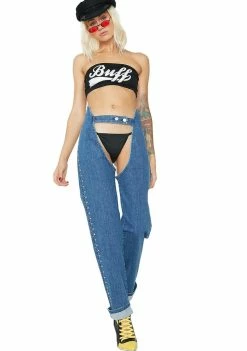 Best reviews of βοΈ Jaded London Bottoms Denim Chaps π 11 Jaded London Bottoms Denim Chaps