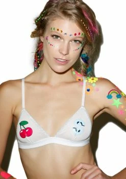 Jaded London Lingerie & Sleepwear Cherry & Dollar Triangle Bra