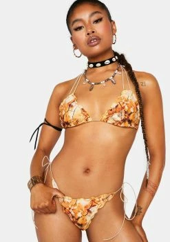 Jaded London Willow Frill Bikini Bottoms