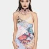 Jaded London Dresses Mixed Animal Print Patchwork Cami Dress