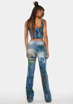 Jaded London La Rambla Denim Low Rise Jeans