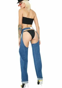Best reviews of βοΈ Jaded London Bottoms Denim Chaps π 10 Jaded London Bottoms Denim Chaps