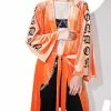 Deals 🥰 Jaded London Orange Velvet Kimono 💯 2 Jaded London Orange Velvet Kimono