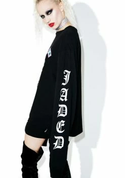 Jaded London Long Sleeve Rock Tee