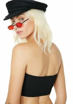 Jaded London Buff Bandeau Top Tops