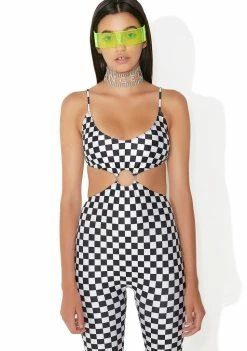 Jaded London Jumpsuits & Rompers Rainbow Flame Cut-Out Bodysuit