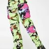 Jaded London Neon Utility Combat Pants
