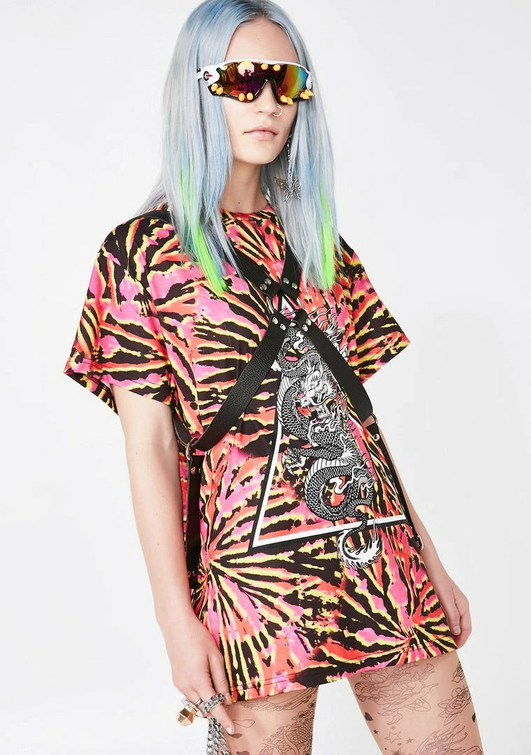 Flash Sale β¨ Jaded London Dragon Tie Dye Graphic Tee π 4 Jaded London Dragon Tie Dye Graphic Tee