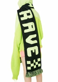 Cheap π Jaded London Scarves & Gloves Toxic Rave Scarf π 8 Jaded London Scarves & Gloves Toxic Rave Scarf