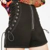 Budget βοΈ Jaded London Padlock Zip Shorts Bottoms π 2 Jaded London Padlock Zip Shorts Bottoms