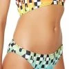 Jaded London Flames Checkered Bikini Bottoms