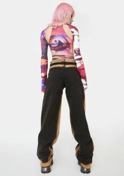 Deals ⌛ Jaded London Bottoms Alchemy Tie Dye 👖 Jeans 🌟 9 Jaded London Bottoms Alchemy Tie Dye Jeans