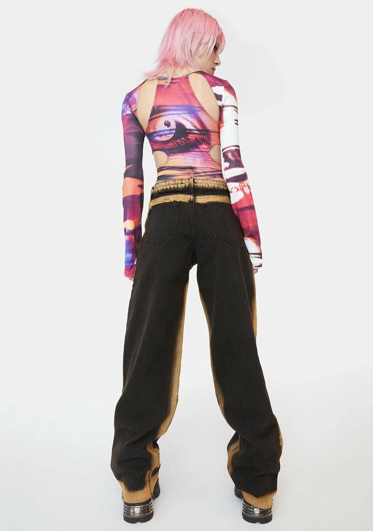 Deals ⌛ Jaded London Bottoms Alchemy Tie Dye 👖 Jeans 🌟 6 Jaded London Bottoms Alchemy Tie Dye Jeans