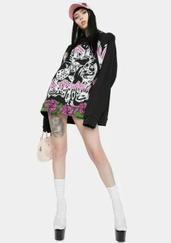 Cheapest π Jaded London Ridin' Dirty Graffiti Print Oversized Hoodie Tops π 8 Jaded London Ridin' Dirty Graffiti Print Oversized Hoodie Tops