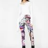 Jaded London Lips Collage Print Leggings Bottoms