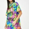 Jaded London Freaky Alien Tie Dye T-Shirt Dress Dresses