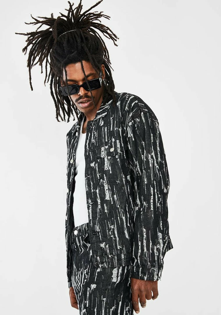 Flash Sale π Jaded London Black Drag Ripped Denim Jacket β 4 Jaded London Black Drag Ripped Denim Jacket