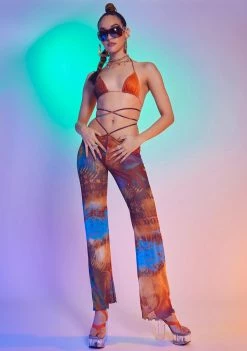 Best Sale ๐ Jaded London Heatmap Print Mesh Flared Trousers ๐งจ 8 Jaded London Heatmap Print Mesh Flared Trousers