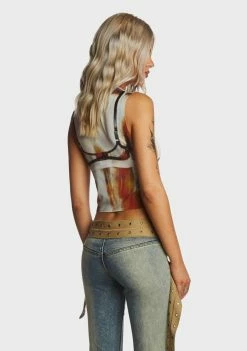 Jaded London Tops Bare All Tank Top