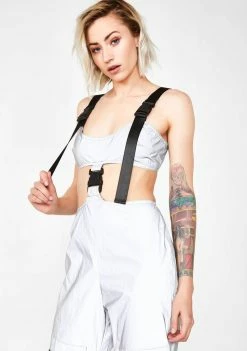 Jaded London Reflective Cut Out Cargo Jumpsuit Jumpsuits & Rompers