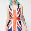 Jaded London Union Jack Mini Cami Dress Dresses