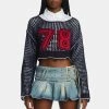 Best Pirce 😀 Jaded London 78th St Cropped Knit Sweater Tops 👍 2 Jaded London 78th St Cropped Knit Sweater Tops