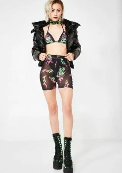 Jaded London Tribal Print Triangle Top Tops