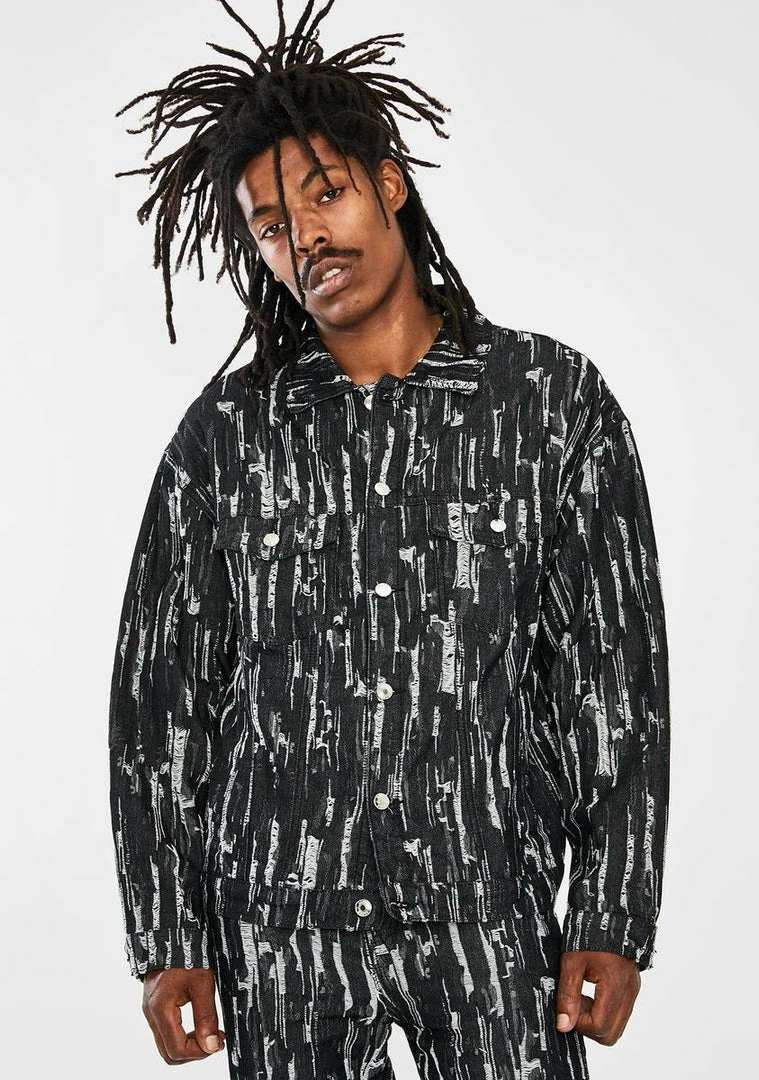 Flash Sale π Jaded London Black Drag Ripped Denim Jacket β 3 Jaded London Black Drag Ripped Denim Jacket