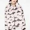 Best deal ๐ Jaded London Oversized Heart Fleece Jacket Outerwear ๐ 2 Jaded London Oversized Heart Fleece Jacket Outerwear