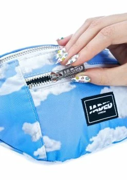 Jaded London Bags & Wallets Cloud Print Fanny Pack