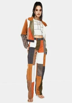 Budget ✨ Jaded London Mix Fabric Panelled High Neck Top ✨ 8 Jaded London Mix Fabric Panelled High Neck Top