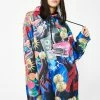 Jaded London Tops Retro 80s Collage Print Hoodie